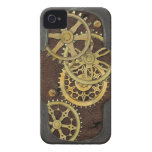 Steampunk Leather and Brass II iPhone 4 Case-Mate Cases