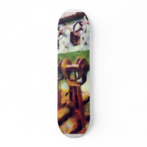 Steampunk - Levers in Underwater Vessel Skate Decks