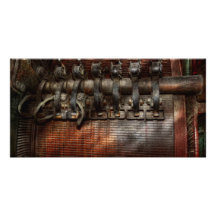 Steampunk - Motorised Photo Greeting Card