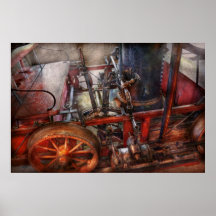 Steampunk - My transportation device Poster