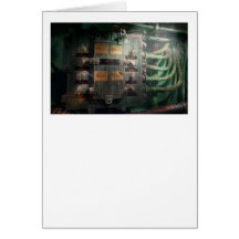 Steampunk - Naval - Lighting control panel Card