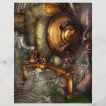 Steampunk - Naval - Shut the valve Custom Flyer