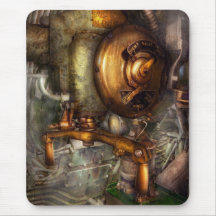 Steampunk - Naval - Shut the valve Mousepads