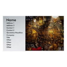 Steampunk - Naval - The torpedo room Business Card