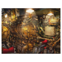 Steampunk - Naval - The torpedo room Custom Flyer