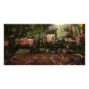 Steampunk - Naval - This is where I do my job photo cards