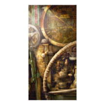 Steampunk - Naval - Watch the depth Photo Cards