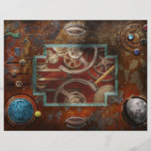 Steampunk - Pandora's box Custom Flyer