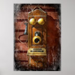 Steampunk - Phone Phace Poster