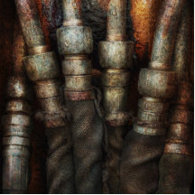 Steampunk - Pipes Cut Out