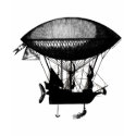 Steampunk pirate airship t-shirts