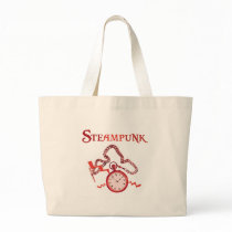 Steampunk Pocketwatch Canvas Bag