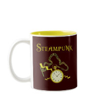 Steampunk Pocketwatch Coffee Mugs