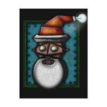 Steampunk Robo-Santa, postcard