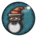 Steampunk Robo-Santa, sticker