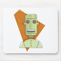 Steampunk Robot Mouse Pads