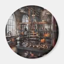 Steampunk - Room - Steampunk Studio Fridge Magnets