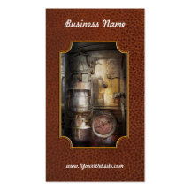 Steampunk - Silent into the night Business Card Templates