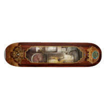 Steampunk - Silent into the night Skateboard Decks