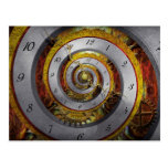 Steampunk - Spiral - Infinite time Postcards
