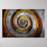 Steampunk - Spiral - Infinite time Posters