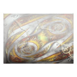Steampunk - Spiral - Space time continuum Custom Announcements