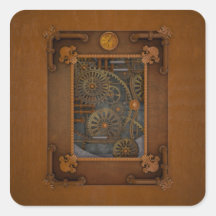 Steampunk Sticker