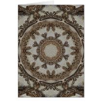 Steampunk Sweetheart Mandala Card