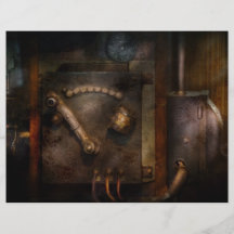 Steampunk - The Control Room Flyer Design