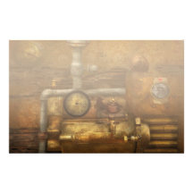 Steampunk - The device Custom Stationery