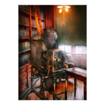 Steampunk - The Golden age of Cinema Personalised Invitations