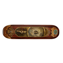 Steampunk - The pressure gauge Skate Decks