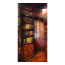 Steampunk - The semi-private study Photo Card
