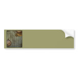 Steampunk Time Machine Bumper Sticker