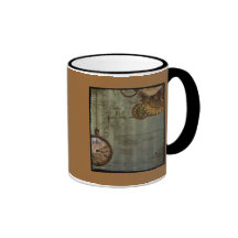 Steampunk Time Machine Coffee Mug