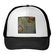 Steampunk Time Machine Mesh Hats