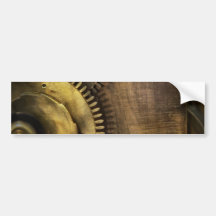 Steampunk - Toothy Bumper Sticker