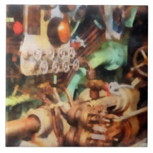 Steampunk - Torpedo Controls Tile