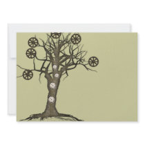 steampunk tree custom announcement