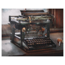Steampunk - Typewriter - A really old typewriter