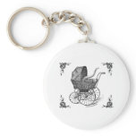 Steampunk Victorian Cthulhu baby keychains