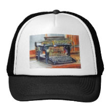Steampunk - Vintage Typewriter Trucker Hat