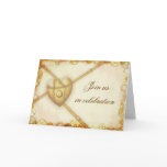 Steampunk Wedding, invitation card