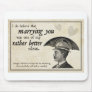 Steampunk Wedding Mouse Pad