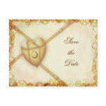Steampunk Wedding, save the date postcard