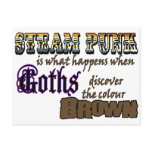 Steampunk: when Goths discover Brown postcards