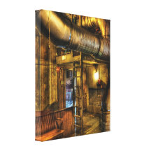 SteamPunk - Where the pipes go Canvas Prints