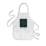 Steampunk Xmas, kids apron