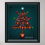 Steampunk Xmas, print