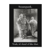 Steampunk. Yeah, it's kind of like that. v2 Post Cards
